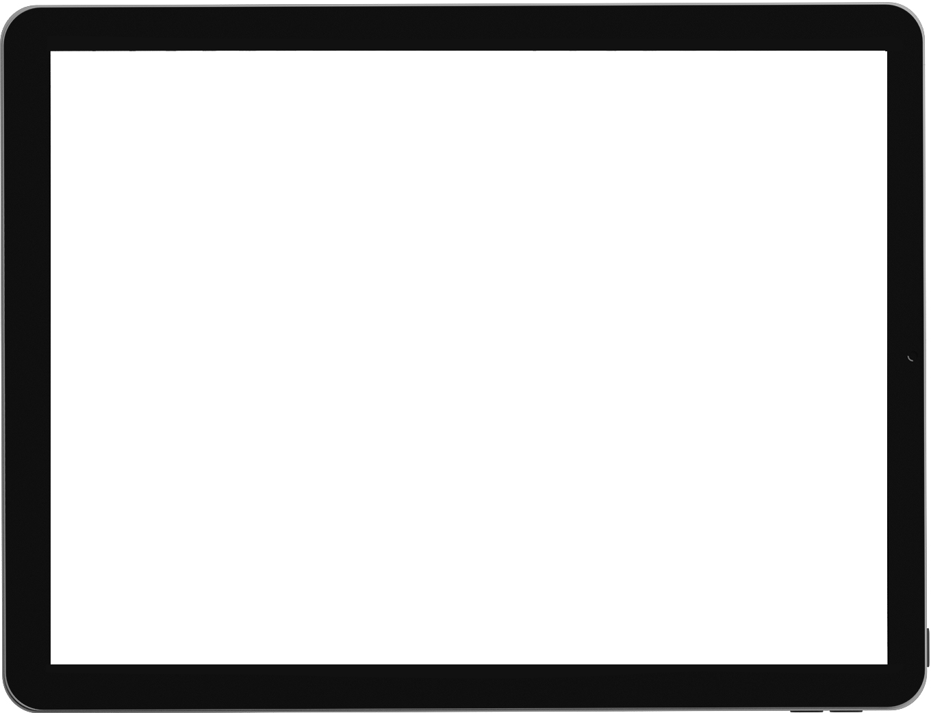 Tablet mockup
